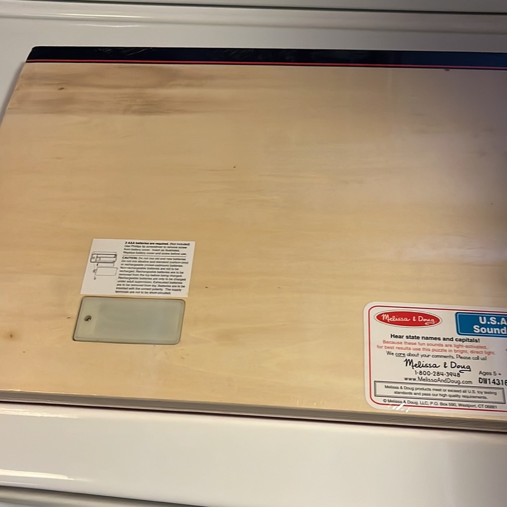 Melissa & Doug USA map sound puzzle - Picture 10 of 10
